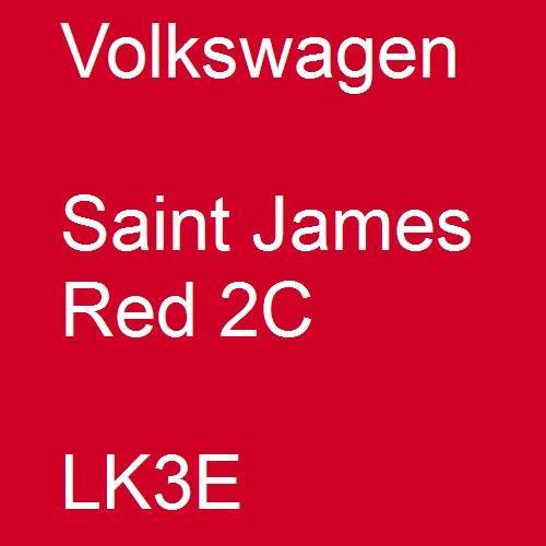 Volkswagen, Saint James Red 2C, LK3E.